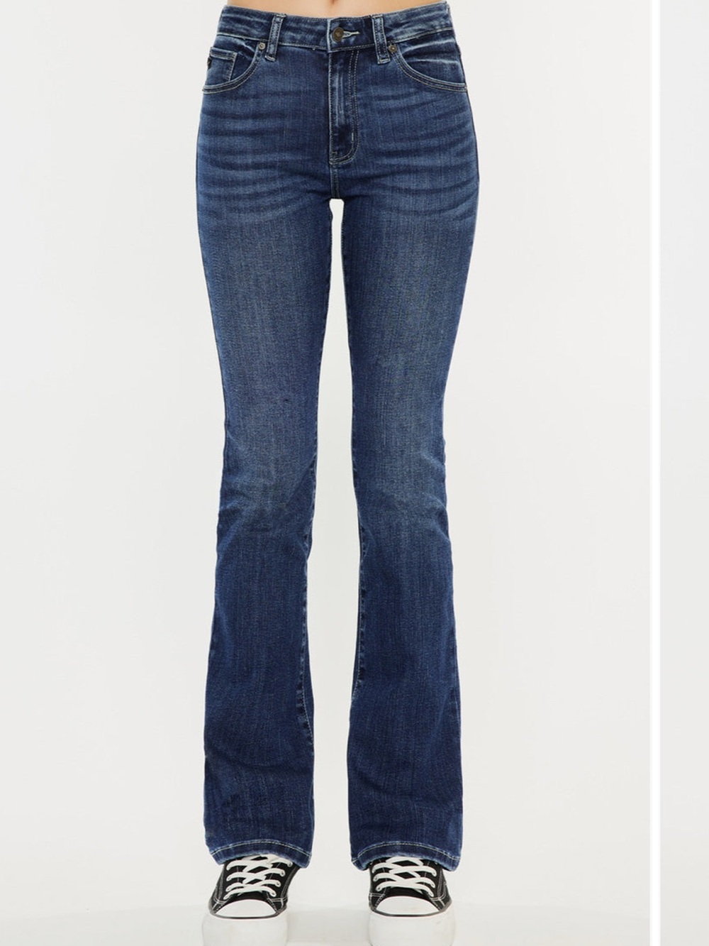 KanCan Marla High Rise Dark Blue Women's Skinny Jeans